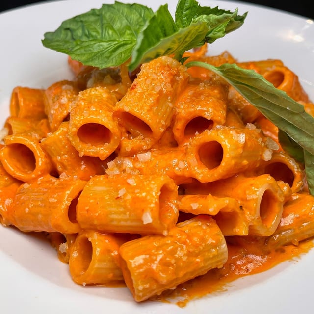 Spicy Rigatoni alla Vodka.