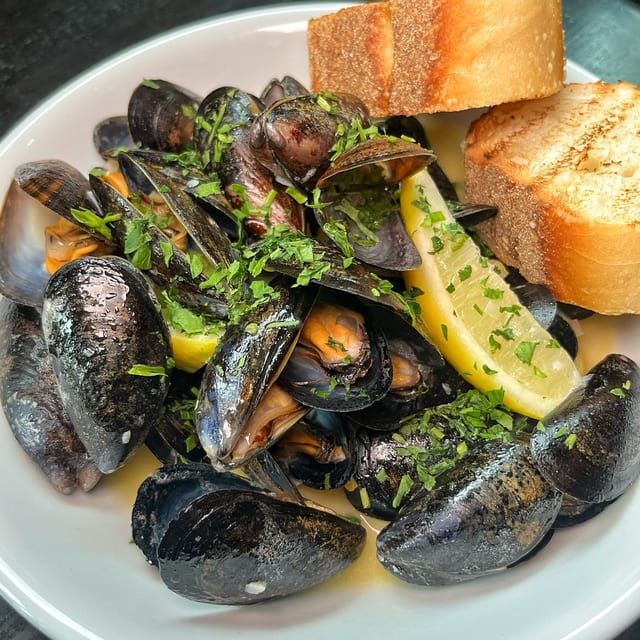 Mussels.